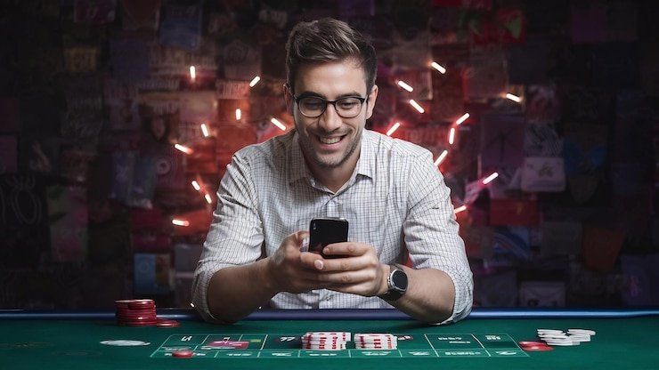 Tampilan antarmuka pengguna yang menampilkan pengaturan batas deposit dan opsi terkait keamanan